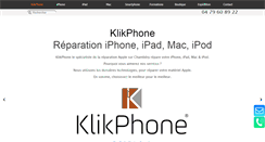 Desktop Screenshot of klikphone.com