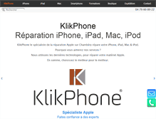 Tablet Screenshot of klikphone.com